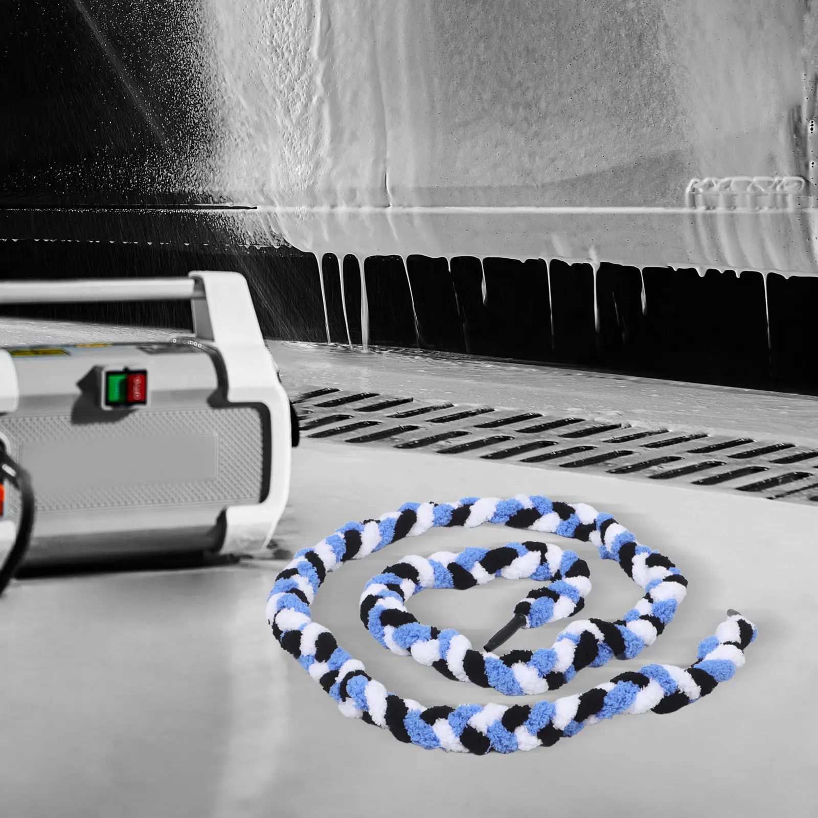 Car Windshield Cleaning Water Absorbing Rope 2M Vehicle Glass Gap Absorbent Rope Automotive Window Tint Application Tool