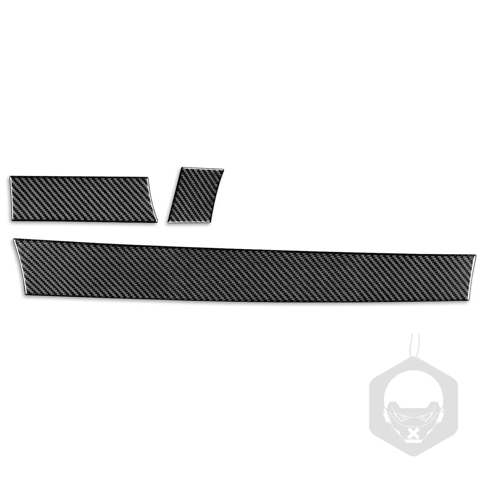 For BMW 5 Series E60 2004 2005 2006 2007 Carbon Fiber dashboard panel Car Interiors trim Accessories decorative stickers view 6