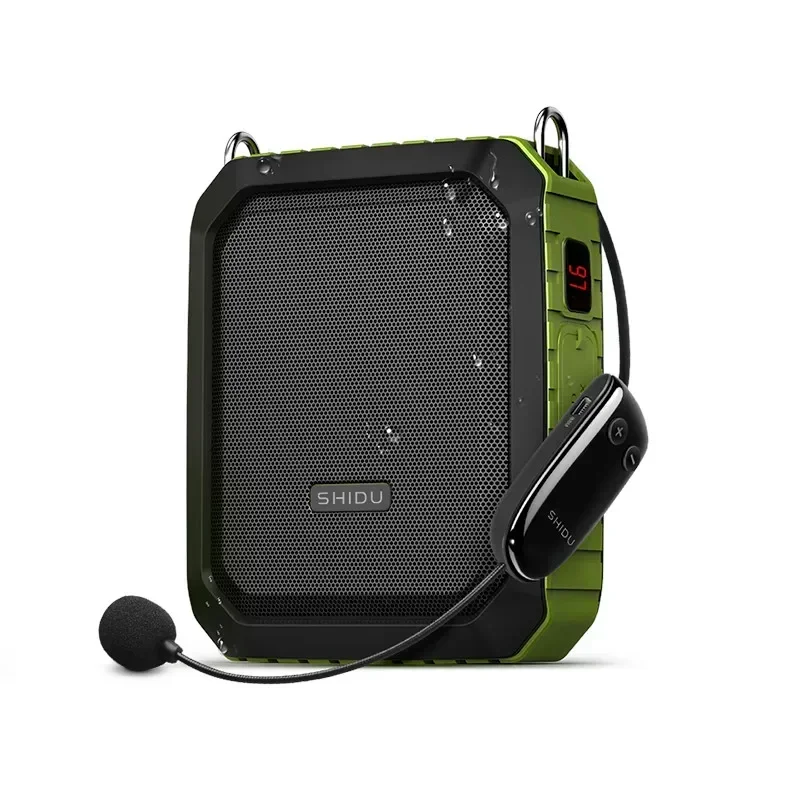 18W Headset Wireless Microphone Rechargeable Waterproof Voice Amplifier For Teacher Public Speech