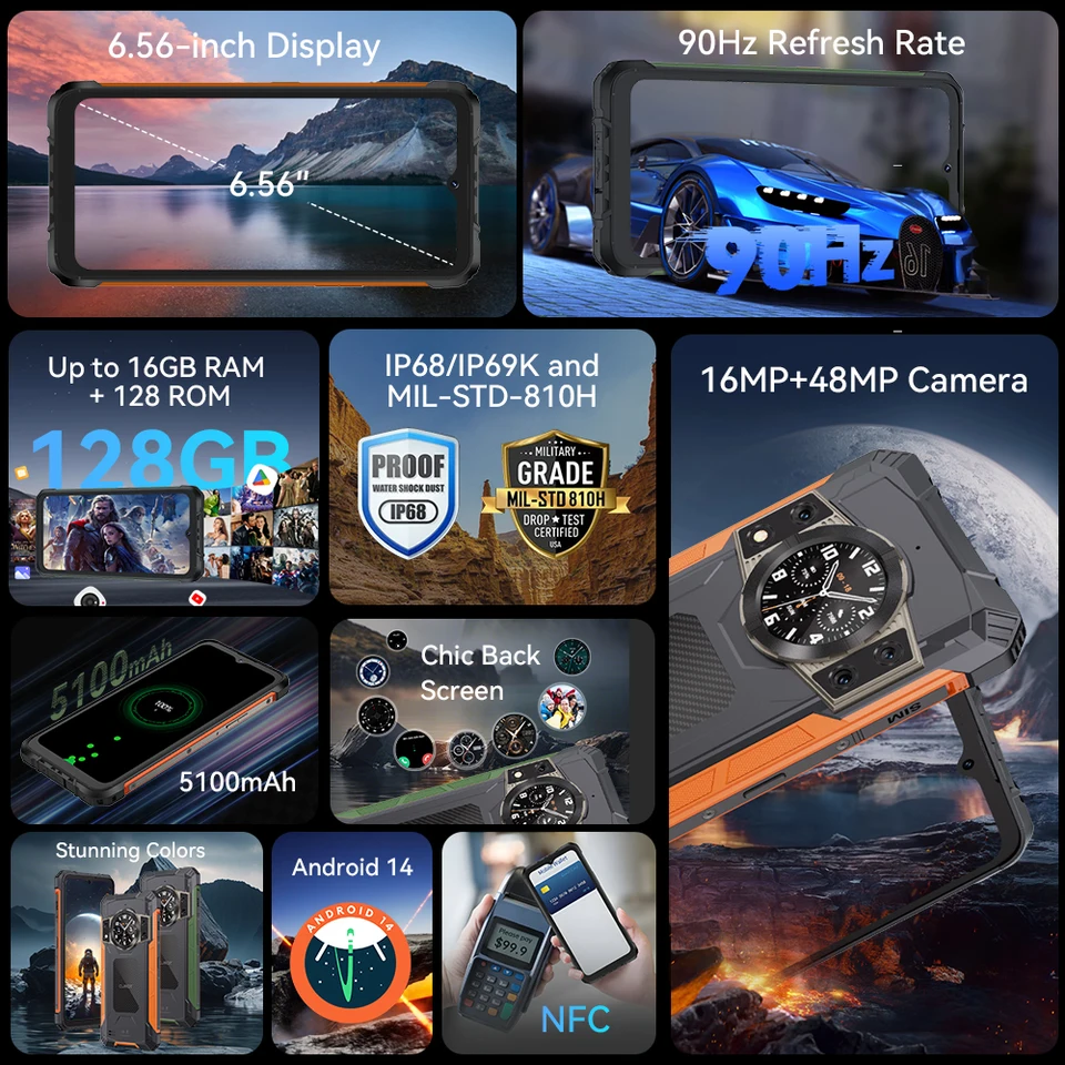 New Arrival] Cubot KingKong ACE 2 Ultra-thin Rugged Smartphone