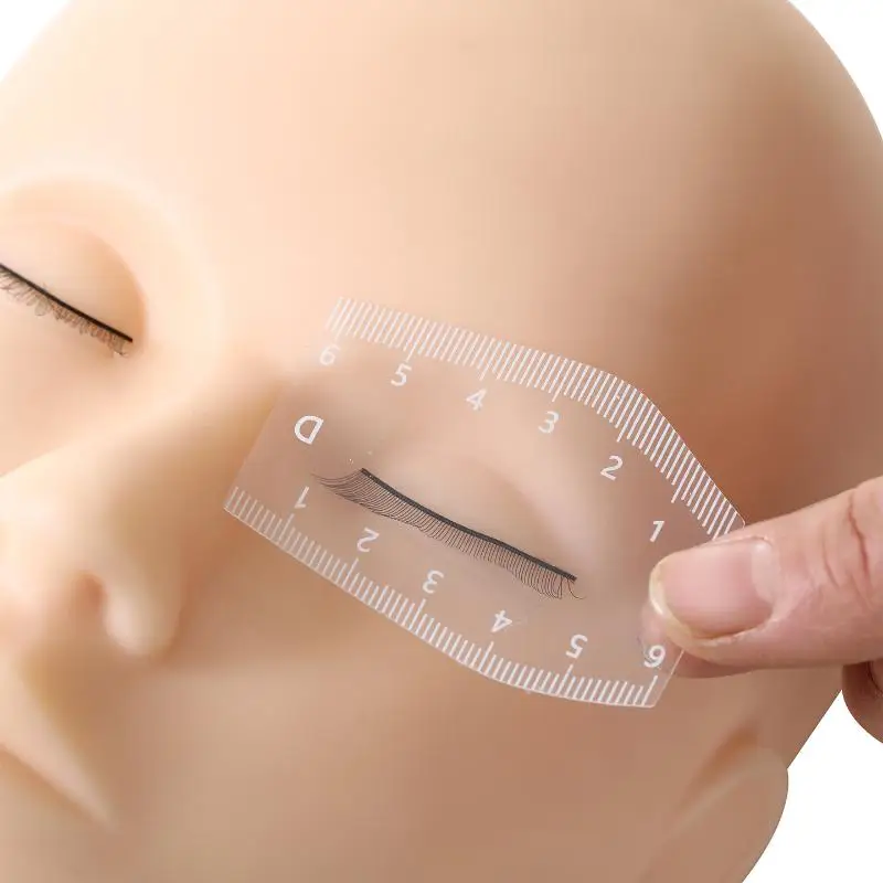 5-teiliges Augenbrauen-Formschablonen-Set, Multi-Style Augenbrauen-Schablonen-Lineal-Set für Microblading, Permanent-Make-up-Künstler und Anfänger – Detail 12