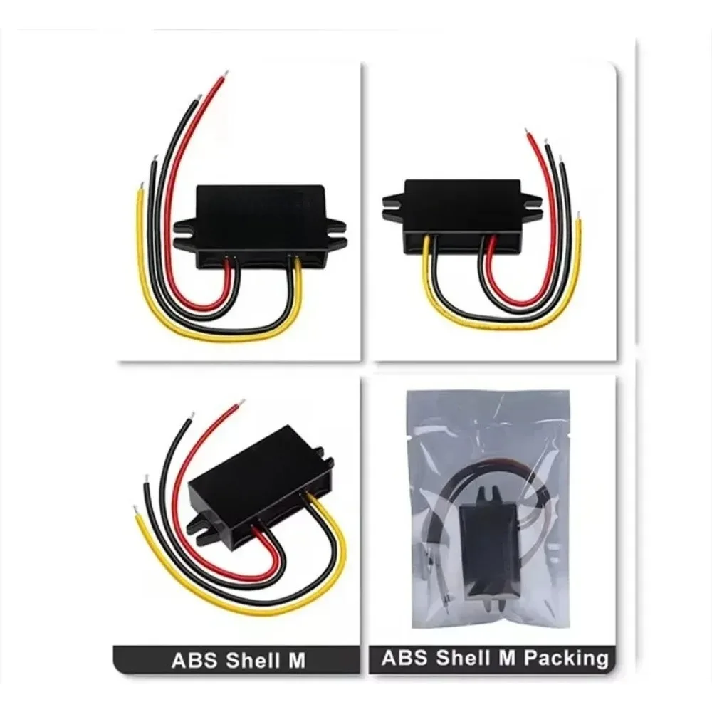 15-100V to 12V 1-5A Step Down DC DC Converter Voltage Regulator for Golf Cart Club Car Audio LED Strip Light