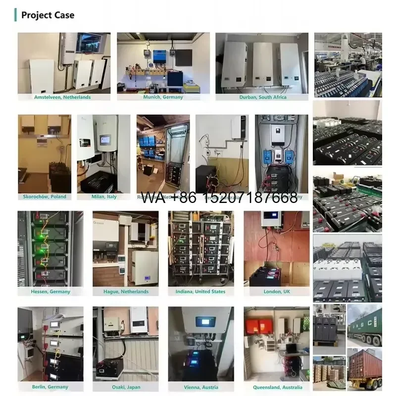 Wmwmnu for Factory Price 51.2V 100Ah Bess Solar Battery Energy Storage 5KW Wall-mounted Lifepo4 Solar Battery for Off-grid