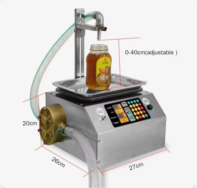 

Semi-Automatic Volumetric Chemical Pump Filling Machine 20g-13kg High-Accuracy for Soft Drink Hand Soap Gel Oil Water