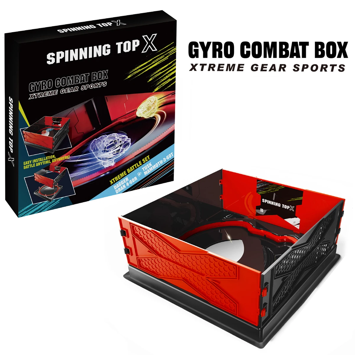 BX Bey X UX CX Booster Bey Stadium Battle Arena per giroscopio in metallo Top Gioco di combattimento Regalo di Natale