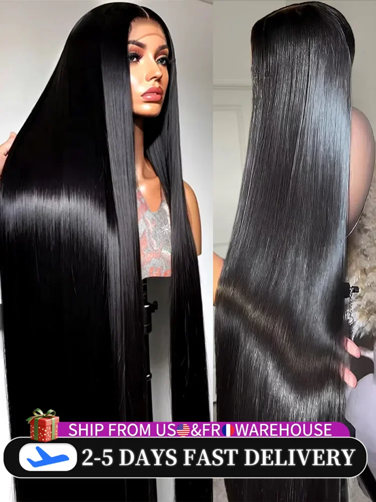 

13x4 Bone Straight HD Lace Front 30 32 Inch Lace Front Human Hair Wigs For Women 13x6 Brazilian Hair Wigs 360 Lace Frontal Wig