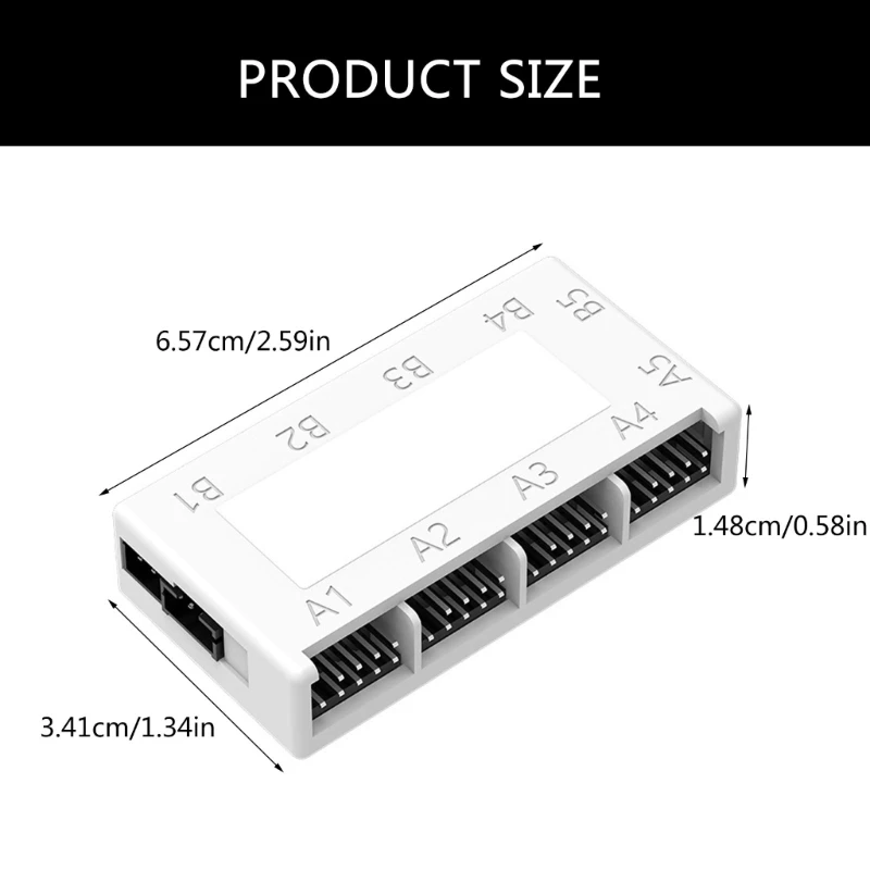 Adaptor Hub USB Internal Colok dan Mainkan yang Mudah untuk Koneksi Perangkat Langsung Pengiriman Drop