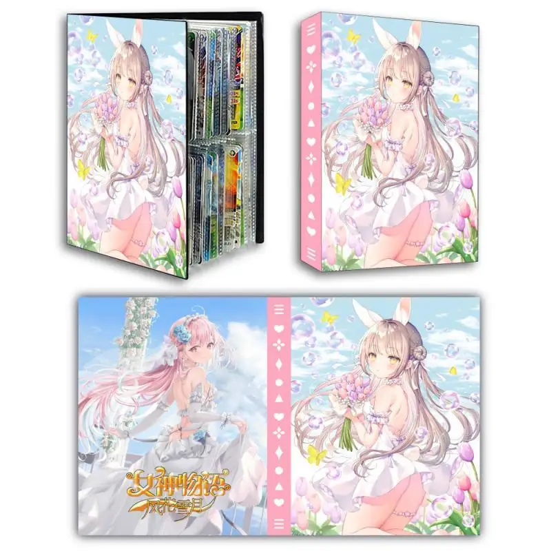 Il nuovo raccoglitore porta 240 pezzi Album dea storia carte Pokemon Cartoon Anime ragazza Sexy collezione Acg libro giocattoli regalo