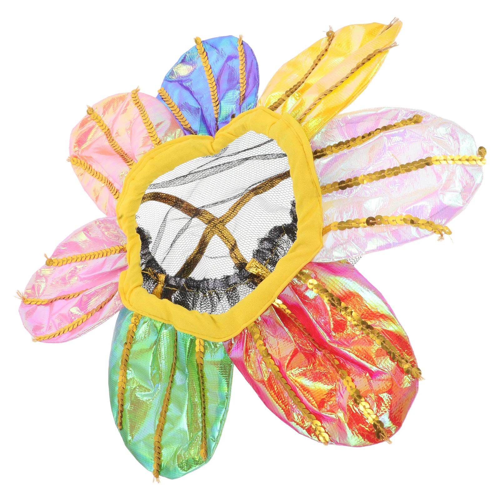 

Colorful Sunflower Headpiece Kids Kindergarten Performance Lightweight Small Flower Headwear Unique Stage Props Funny Costume