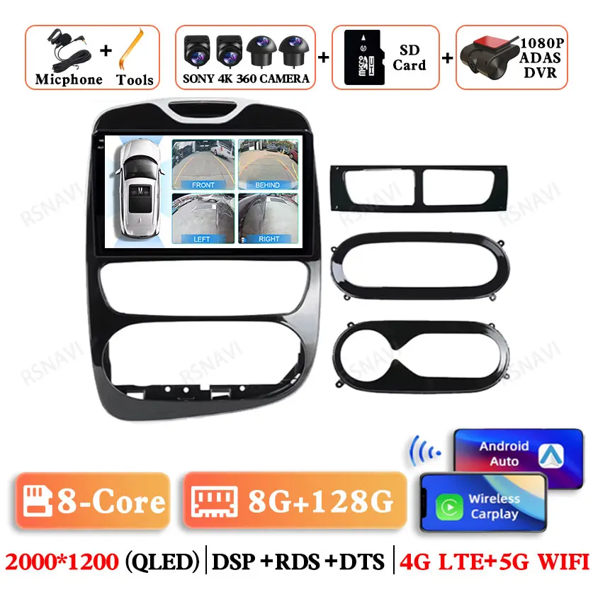 2K 8G-128G 360 DVR