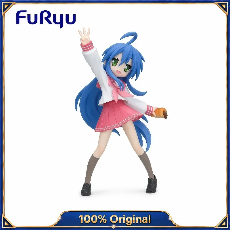 figurines-d'action-100-originales-furyu-trio-try-it-lucky-star-izumi-konata-figurines-de-collection-d'anime-decoration-de-bureau-de-maison-de-chambre-cadeau-de-collection