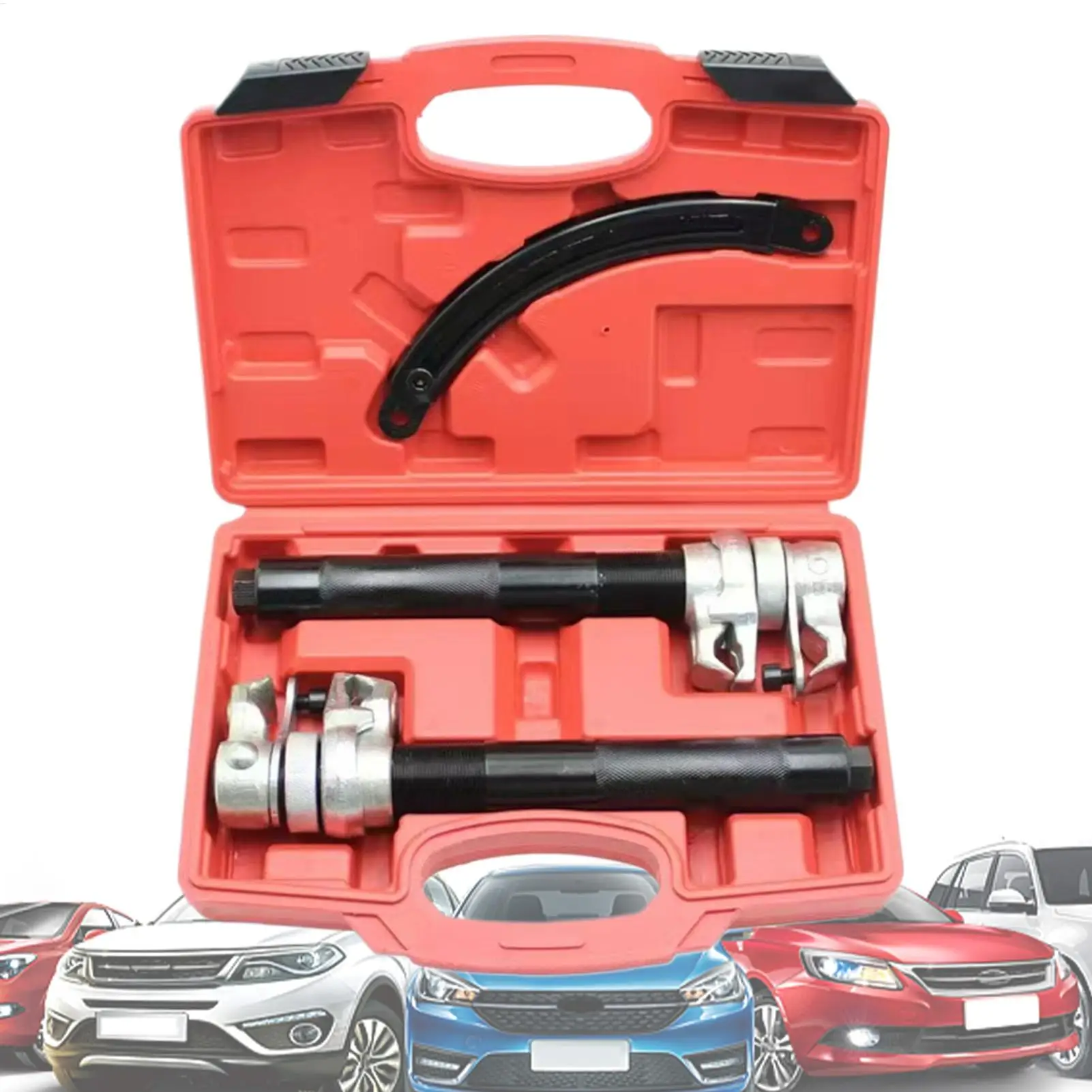 

Car Spring Compressor Tool Shock Absorber Spring Compressor Kit Safety-locked Assembly Gadgets For Valve Steering Component