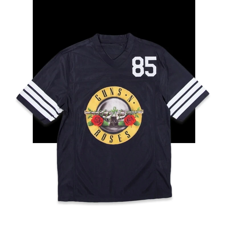 2026 Guns N 'Roses Tour Summer Men's and Women's Pure Cotton T-shirts Comfortable, Breathable, High Quality Ins Y2k