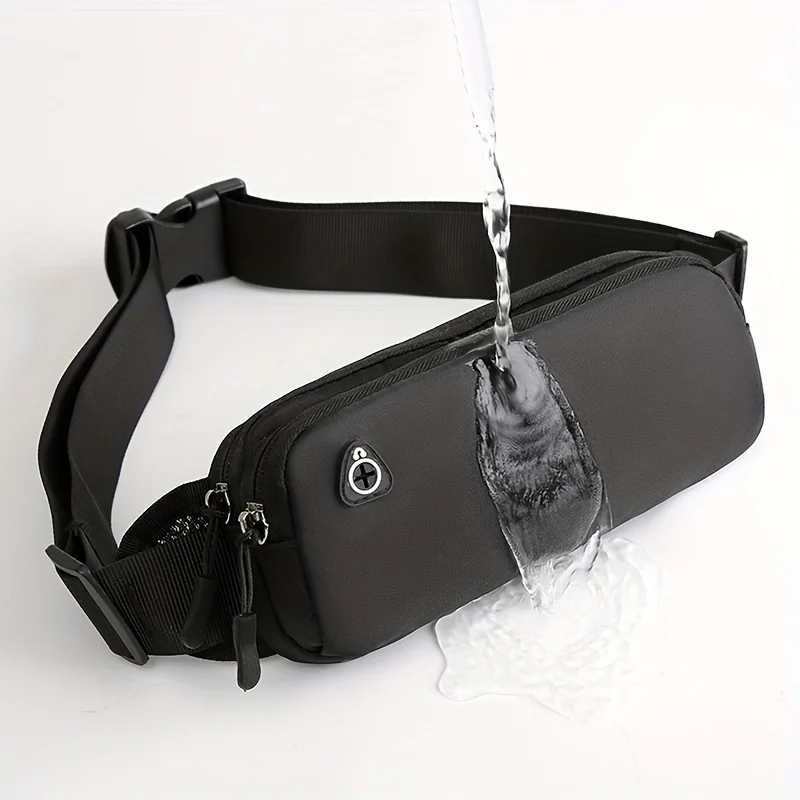 

Men's Waterproof Running Waist Pack with Earphone Hole Six Colors Lightweight Sports Belt Bag for Cycling