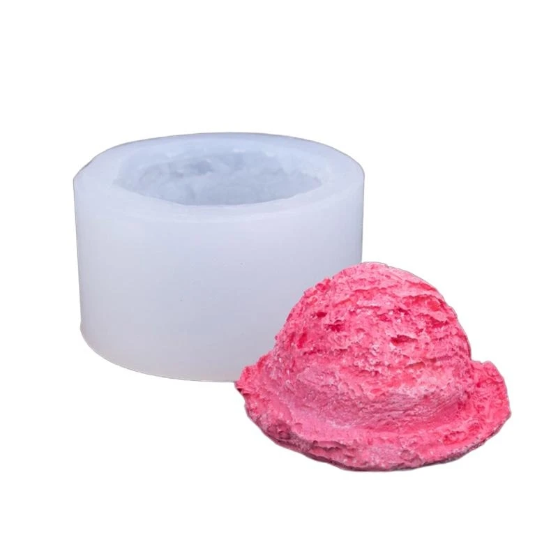 Mousse Cake Mold DIY Plaster Making Molds Silicone Moulds Ice Cream Ball Pendant Handmade Tool