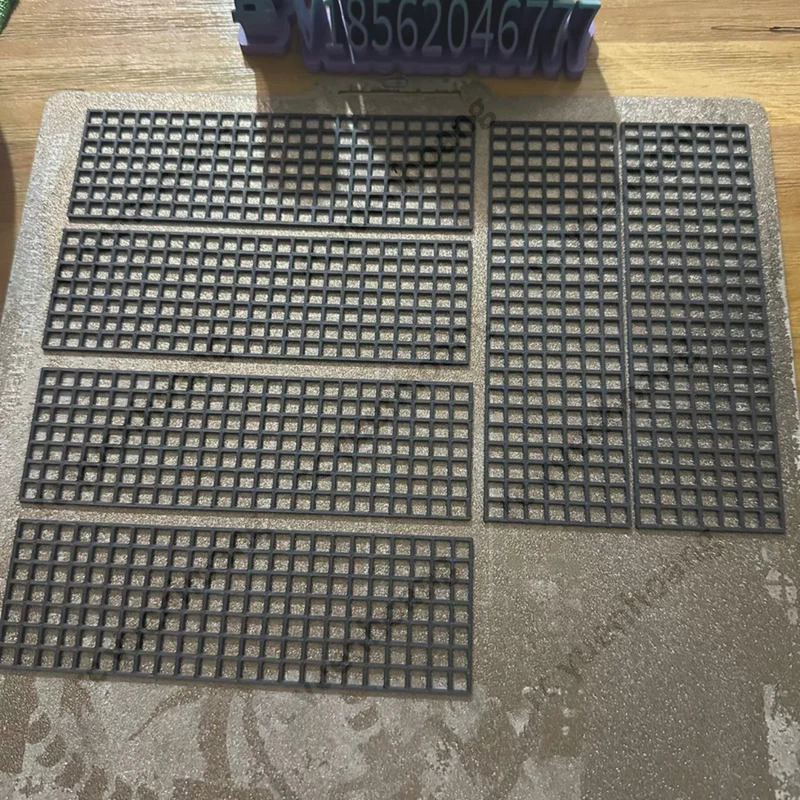 1Set Voor MJX H8H Klimmen Auto Model Gesimuleerde Raamrooster 3D Gedrukt Tpu Reling Niet-destructieve Installatie Gemodificeerde onderdelen