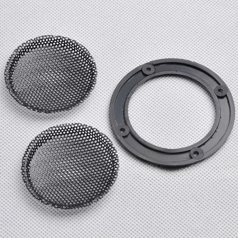 SOTAMIA 2 ชิ้น 2 นิ้วลําโพงเสียงย่างตาข่ายลําโพงซับวูฟเฟอร์ Hifi ฝาครอบสุทธิโฮมเธียเตอร์ลําโพงอุปกรณ์เสริมอะไหล่