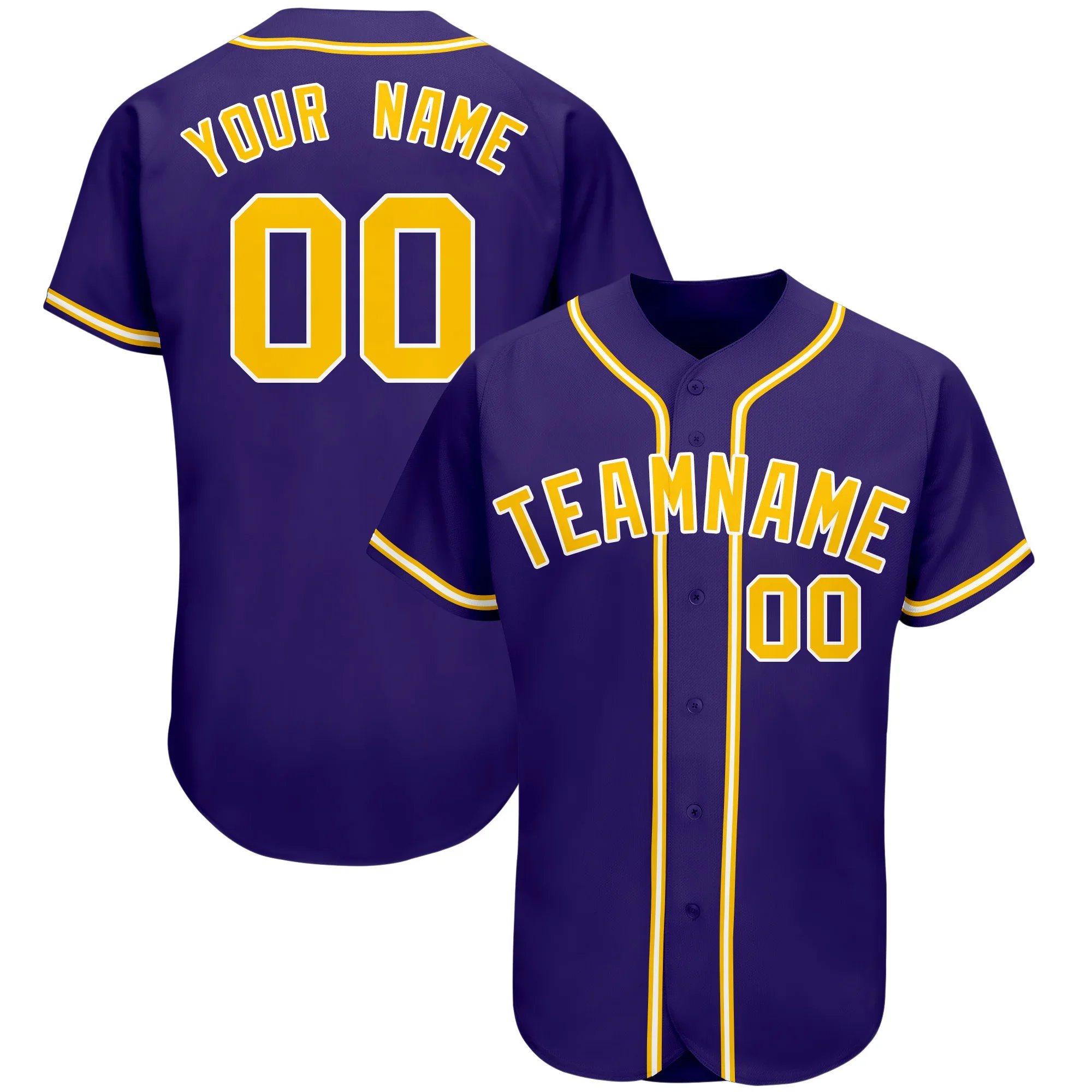 

Custom Baseball Jerseys Design Personalized Printed Name and Number Sports Shirt Hip Hop Street Style for Men/Women/Child