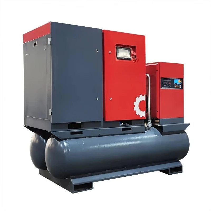 High Pressure Compressor Easy Maintenance 380V For Outdoor Bridge Steel Anti-rust Sandblasting Spraying Engineering