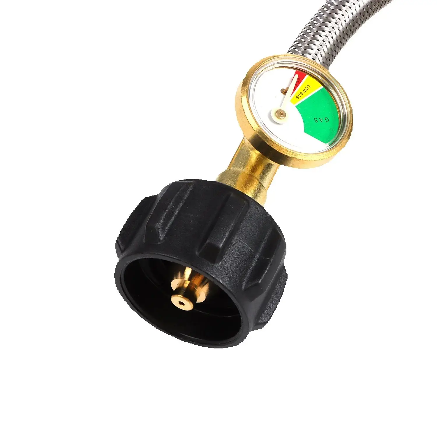 2 Stage RV Propane Regulator with Gauge and 2x 18