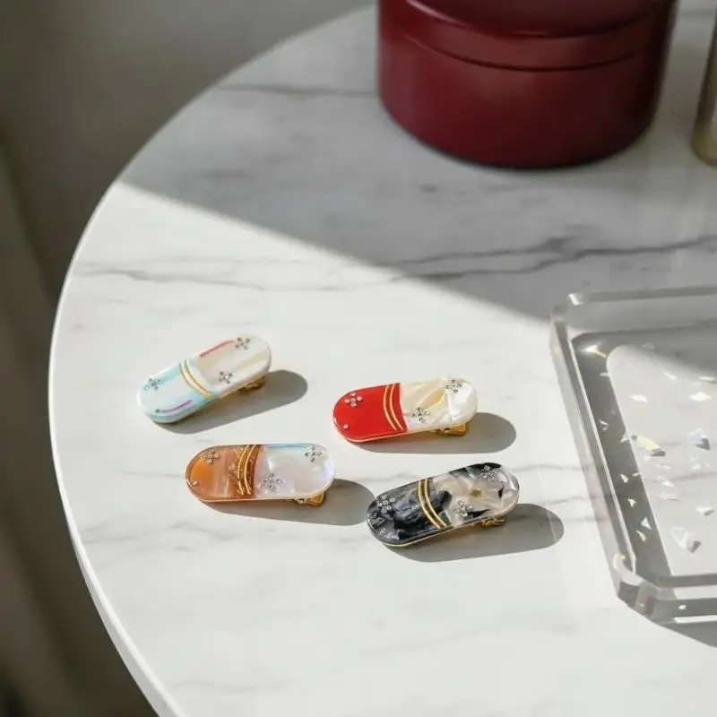 Cartoon-Pillenförmige Entenschnabel-Haarspangen Kreative Trendige Haaraccessoires für Frauen, Teenager und Mädchen für Urlaubs- und Ausflugsoutfits – Detail 7