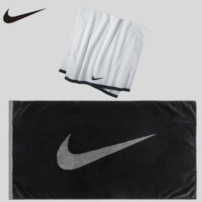 Nike Swoosh sports basketball fitness training daily sweat-absorbing towel bath towel 2 PCS HQ4998-046+AC2089-101
