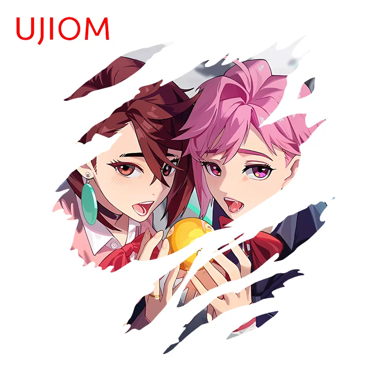 UJIOM Momo Ayase Tear Picture Wall Sticker Creative Personality Chambre Decal Customizable Stylish Kitchen Cupboard Decoration