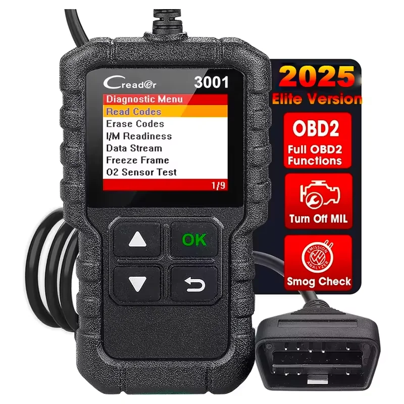 

OBD2 Scanner Creader CR3001 Scanner Universal Diagnostic Tool Obd2 Car Automotive Scanner Diagnosis