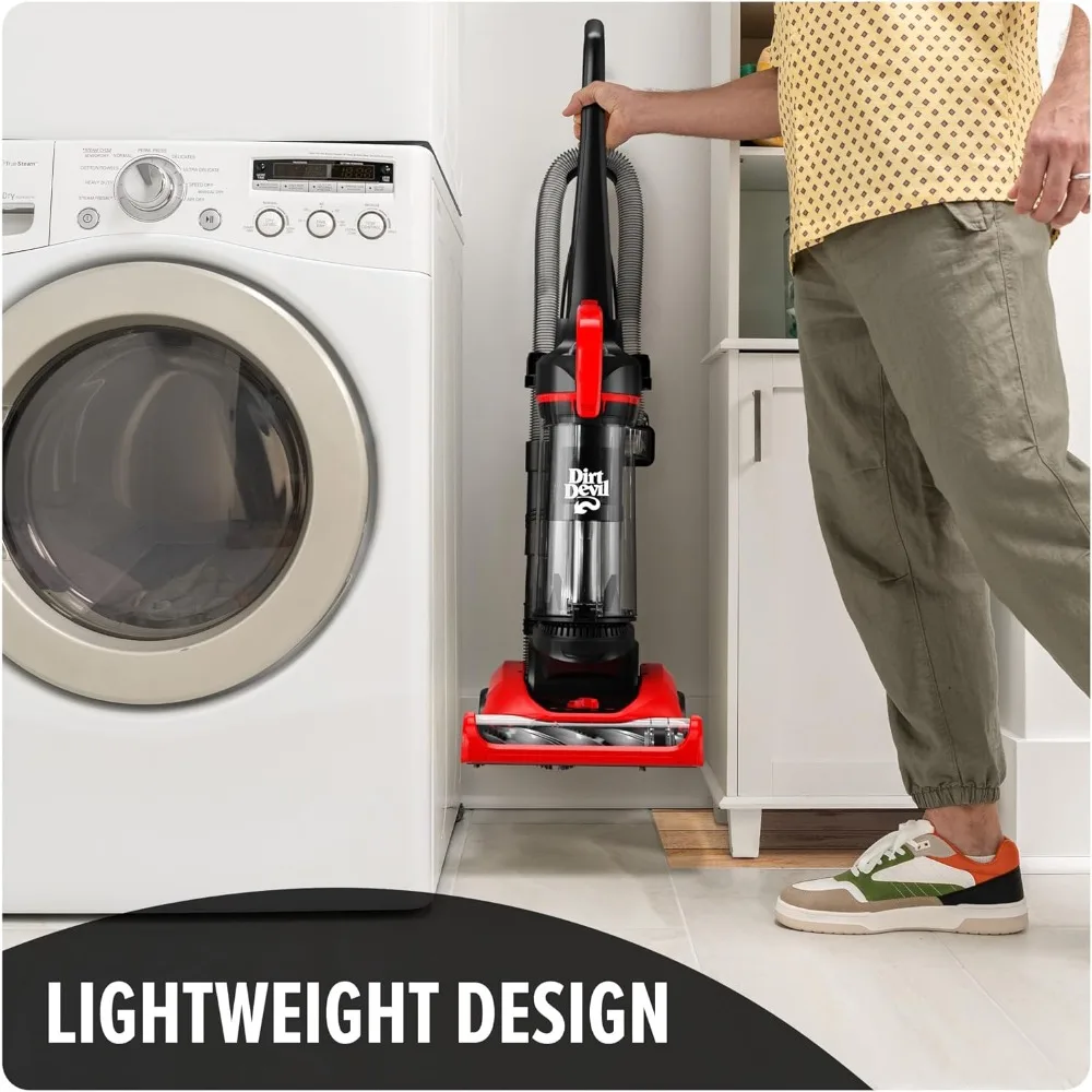 Multi-Surface+ Upright Bagless Vacuum Cleaner for Carpet and Hard Floor, Powerful, Lightweight