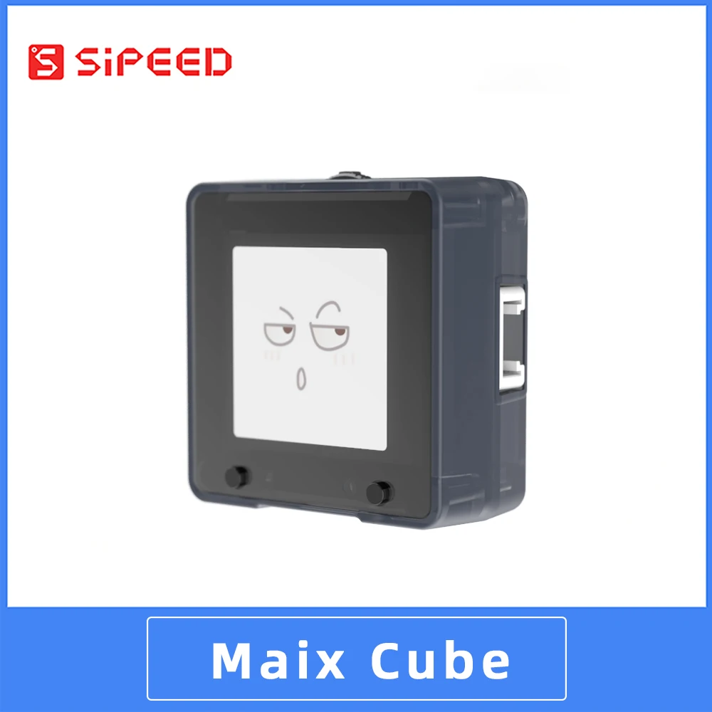 

New Sipeed Maix Cube K210 AI+lOT Mini Board Grove Interface，Include 1.3 Inch Lcd ,Dual front and rear cameras