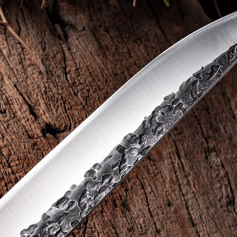 Forged Slaughter Boning Knife Special Knife for Pigs and Sheep Fish Manual Stainless Steel Meat Cutting Knife