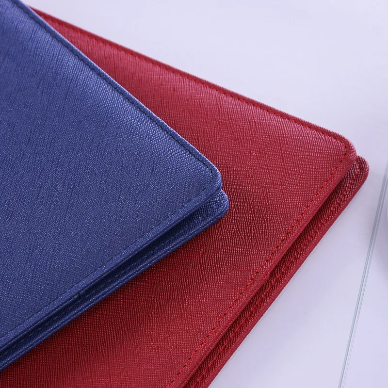 Personalise Name Letters Multifunctional A4 Conference Folder Business Stationery Folder Pu Leather Contract File Folders
