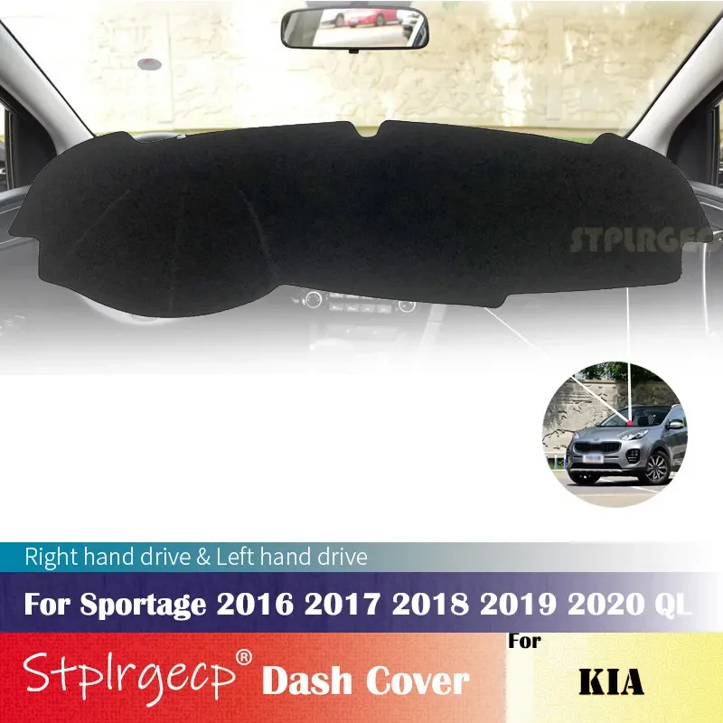

for Kia Sportage 2016 2017 2018 2019 2020 QL Anti-Slip Dashboard Cover Protective Pad Car Accessories Sunshade Carpet