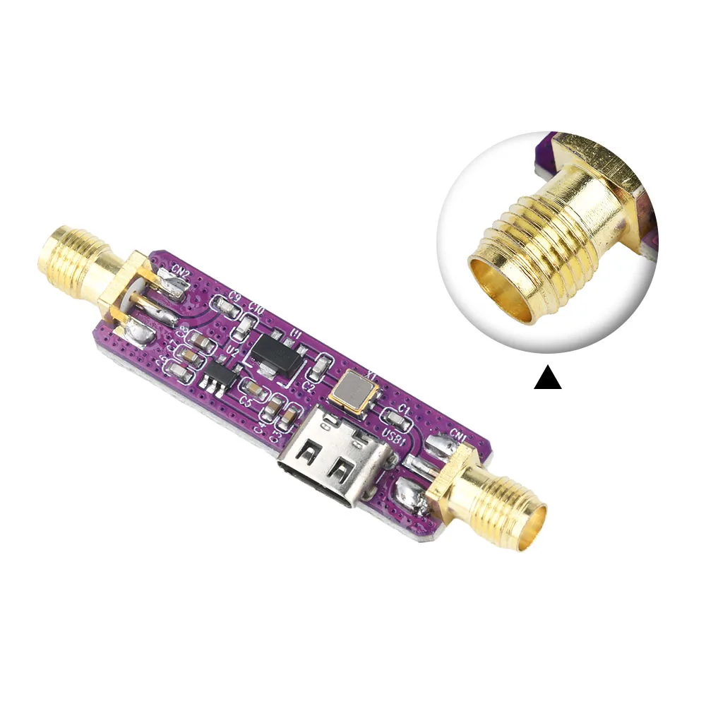 تيار مستمر 5 فولت 1090 ميجا هرتز ADS-B مرشح المنشار النشط وحدة مكبر للصوت LNA منخفضة الضوضاء واجهة من النوع C TA1090EC + TQP3M900