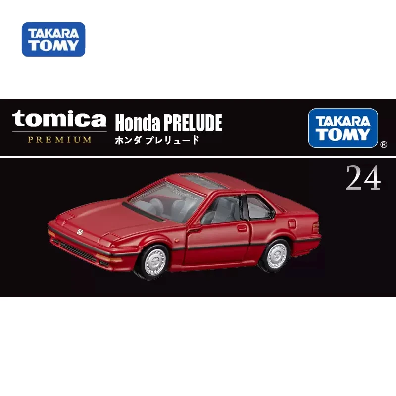 Original Takara Tomy Tomica Premium Car Honda Prelude Toys for Boys Alloy Diecast Vehicle Model Collector Juguetes Birthday Gift