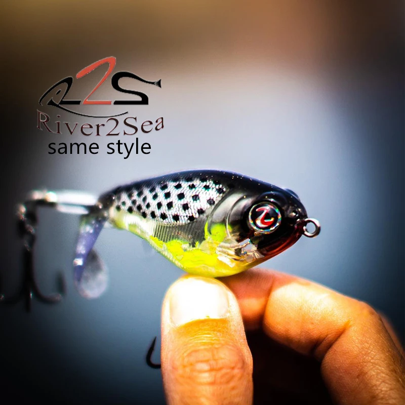 

Luretv американский оригинальный R2s тем же стиль Whopper Plopper 90F поверхностная система шумовой трактор приманка buzzbait9066