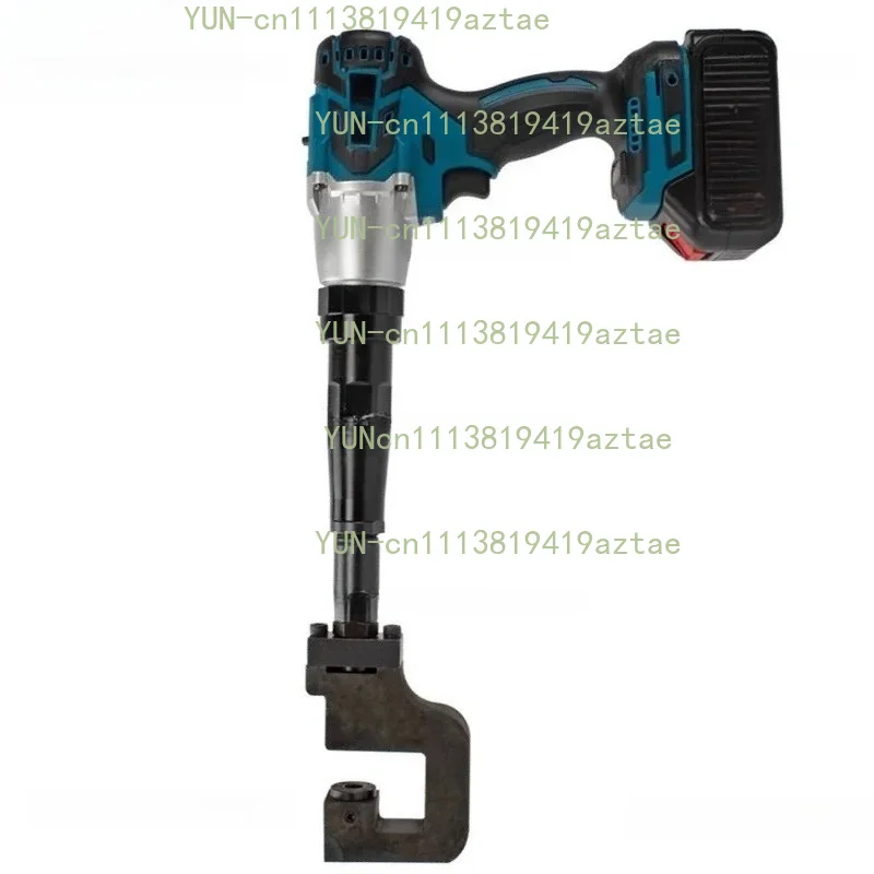 55 Type Lithium Electric C-Shape Steel Punch Gun Photovoltaic Purlin Hole Opener Hole Puncher
