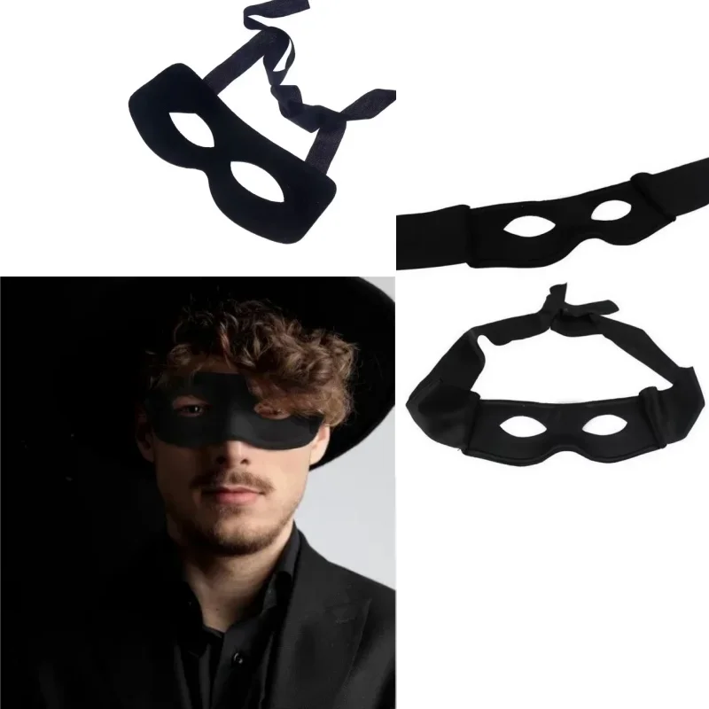 หน้ากากโจรสลัดซอร์โร่ หน้ากากปาร์ตี้ฮาโลวีน หน้ากากธีมปาร์ตี้สำหรับผู้ชาย หน้ากากแฟนซีสุดหรู อุปกรณ์คอสเพลย์