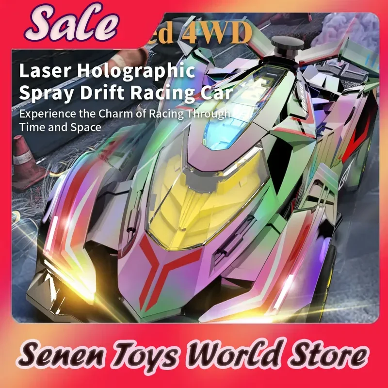 

JJRC Laser-Chrome 1:18 4WD RC гоночный автомобиль 2,4 ГГц высокоскоростной дрейф светодиодный трюк с датчиком жестов перезаряжаемая подарочная модель игрушечного автомобиля
