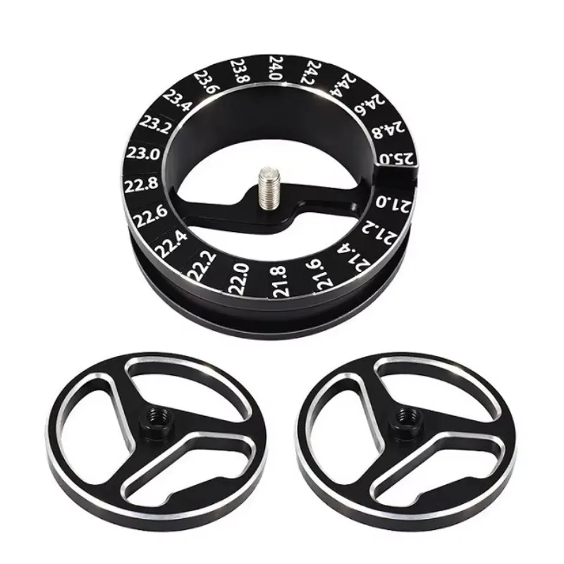 Axis Adjustment Ruler for 1/10 RC Car Repair Tool- RC Circle Droop Gauge Stroke Gauge Measuring Ruler Adjustment Set