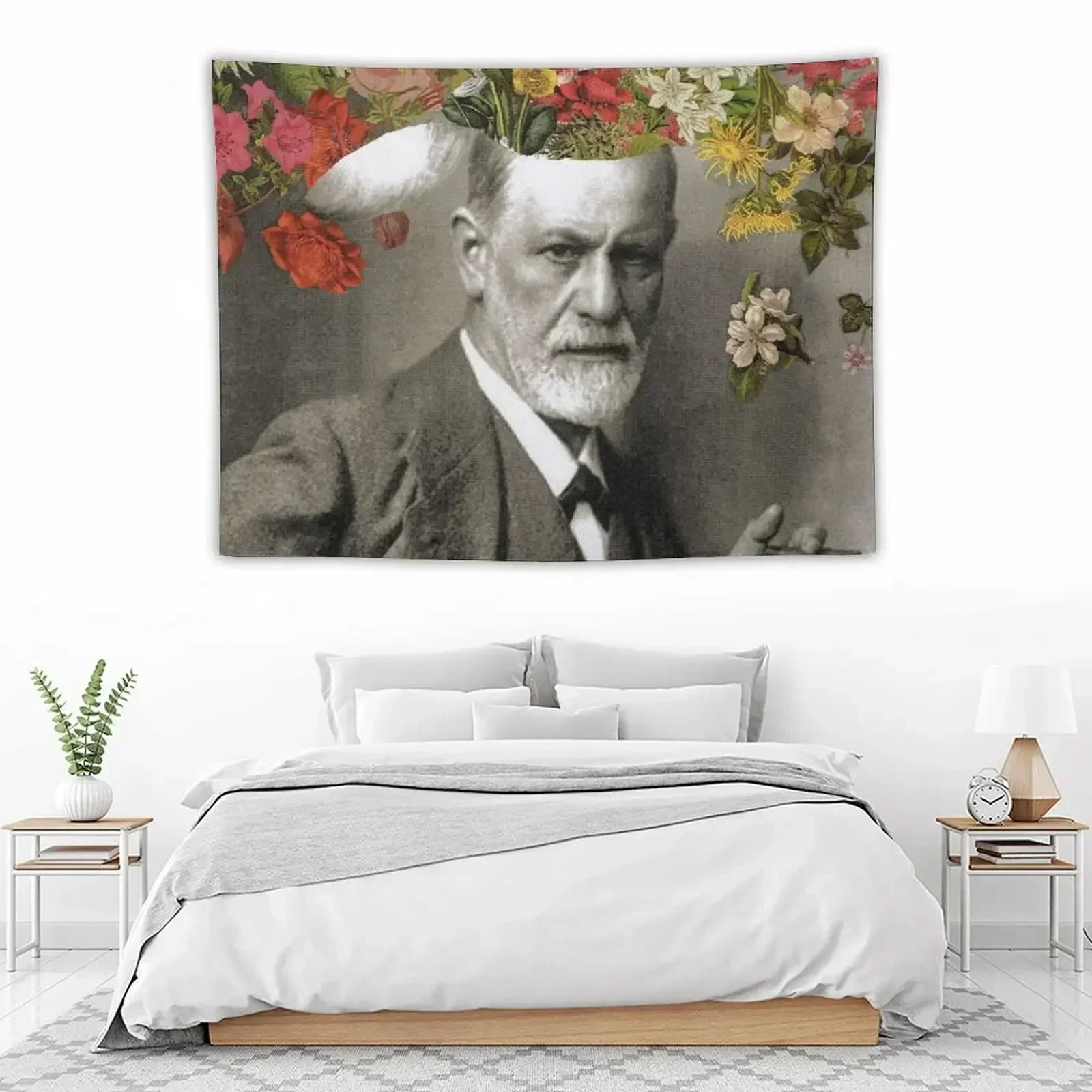 

Freud Tapestry Bed Room Decoration Room Decor Aesthetic Tapestry