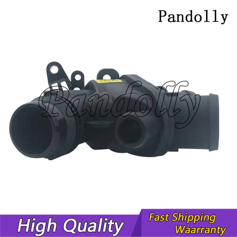 LR062498 LR107288 LR117568 3.0 Petrol Coolant Thermostat Housing w/ Sensor for Range Rover 13- RR Sport 14- New Discovery Velar