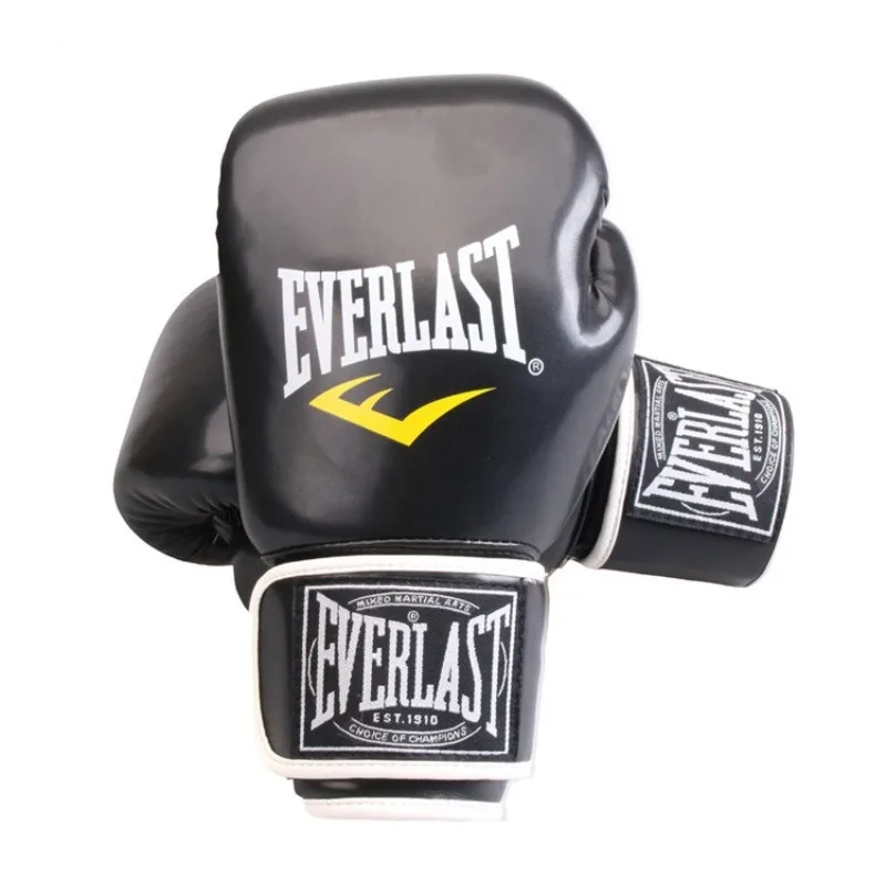 Guantes de boxeo para niños y adultos, hombres y mujeres, entrenamiento Sanda, lucha libre, saco de arena profesional, guantes de boxeo