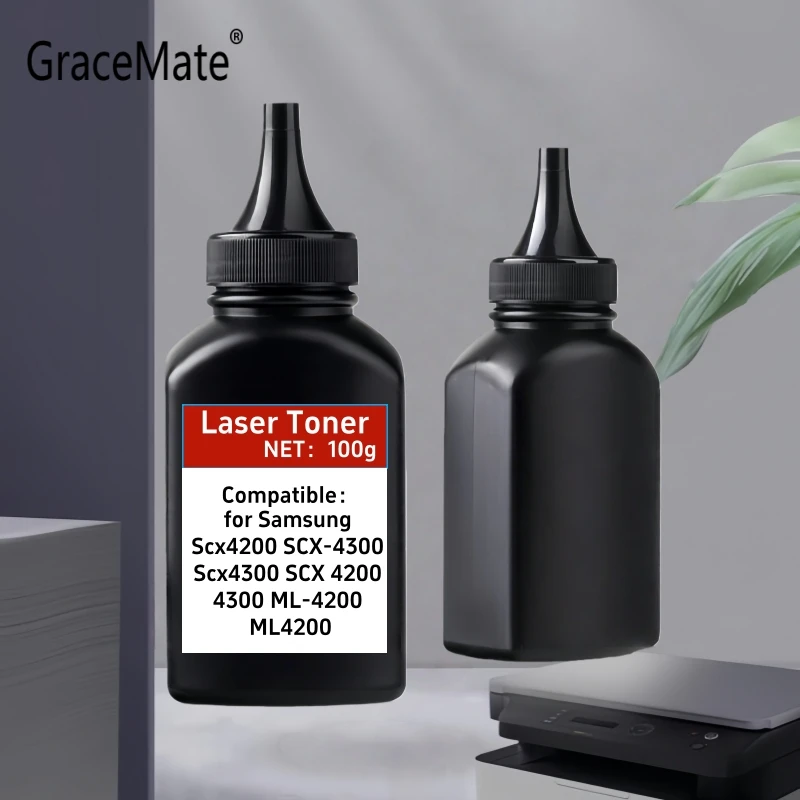 

100 г/500 г лазерный черный тонер для Samsung Scx4200 SCX-4300 Scx4300 SCX 4200 4300 ML-4200 лазерный принтер