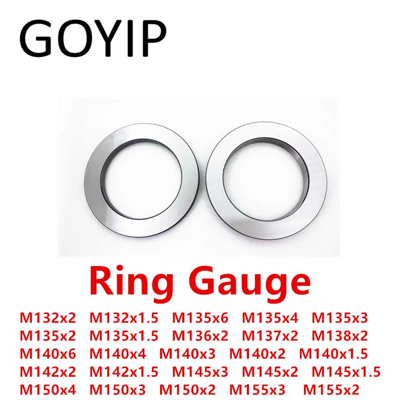 

M132 M135 M136 M137 M138 M142 M145 M150 M155 6G Metric Thread Ring Gauge Go And No-Go Gage Support Customized