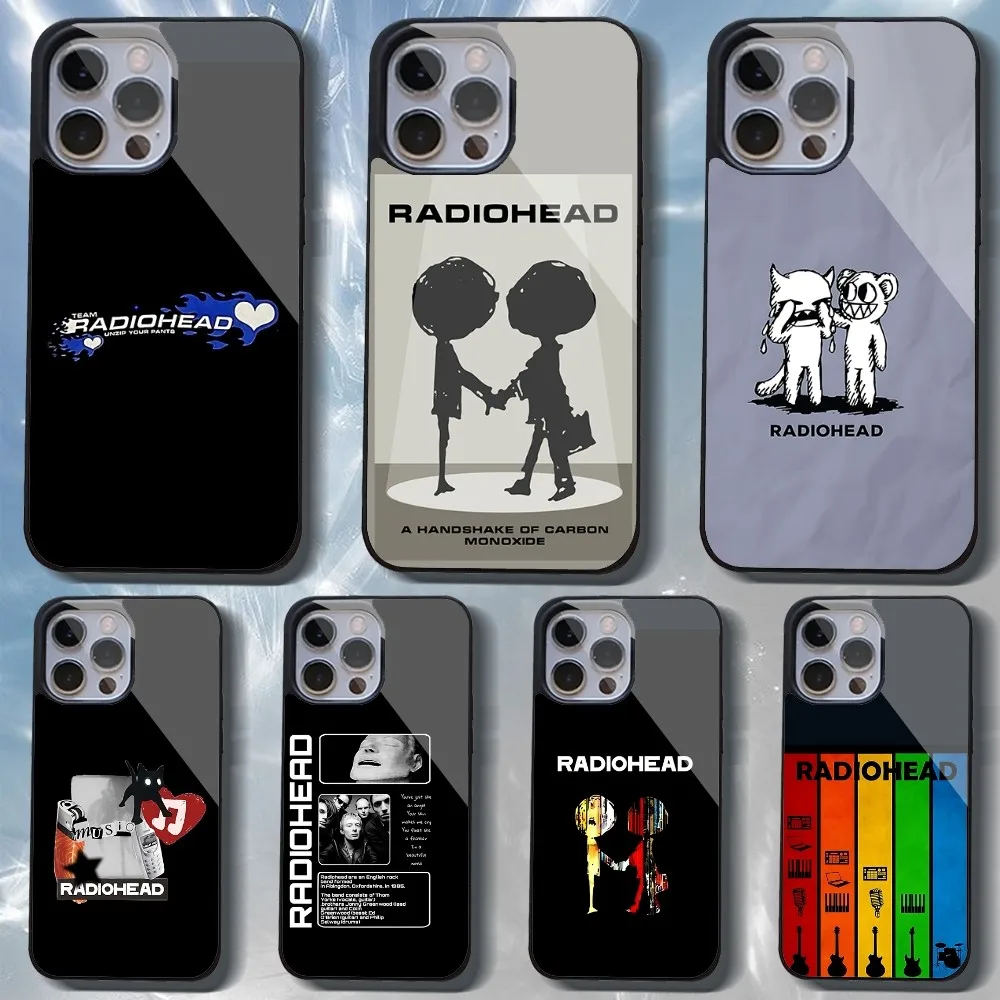 

R-Radiohead Phone Case For IPhone 16 15 14 13 Pro Max 11 12 Mini Alex Mirror For Magsafe Wireless Charging Cover