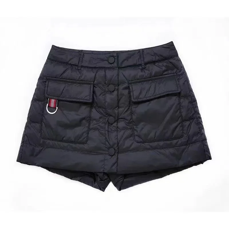 Koreanische Golf Gepolsterte Shorts Winter Golf Tragen Frauen 2024 Hohe Qualität Golf Shorts Neue Gefälschte Zwei Artikel Rock Hosen Frauen Golf kleidung