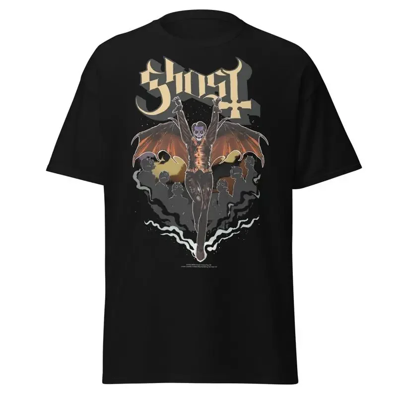Ghost Fly Over Jumbo Print T Shirt