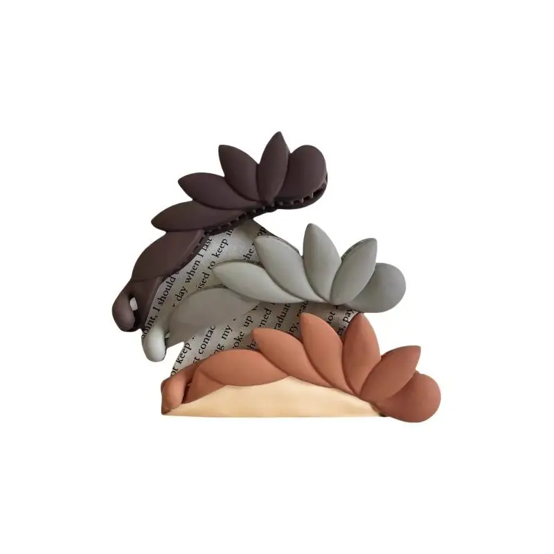 Modische matte Bananenklammer, Pferdeschwanzhalter, einfache Haarspangen für Frauen und Mädchen, koreanische Haaraccessoires – Detail 8