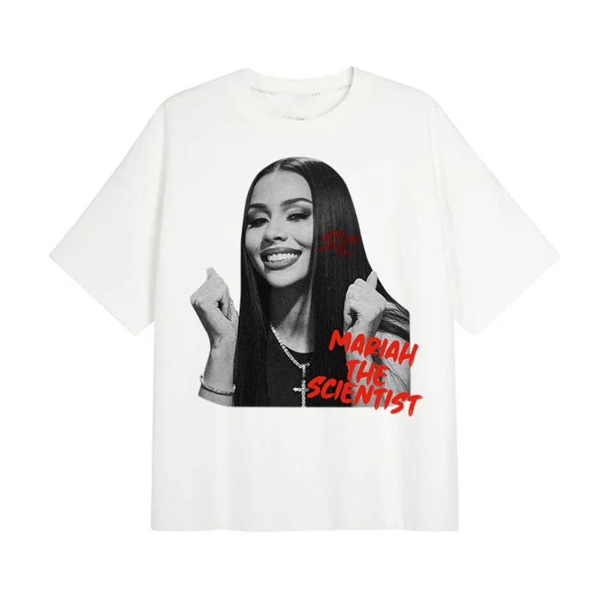 Mariah The Scientist Big Face Graphic Rap Tee Shirt Allsizes